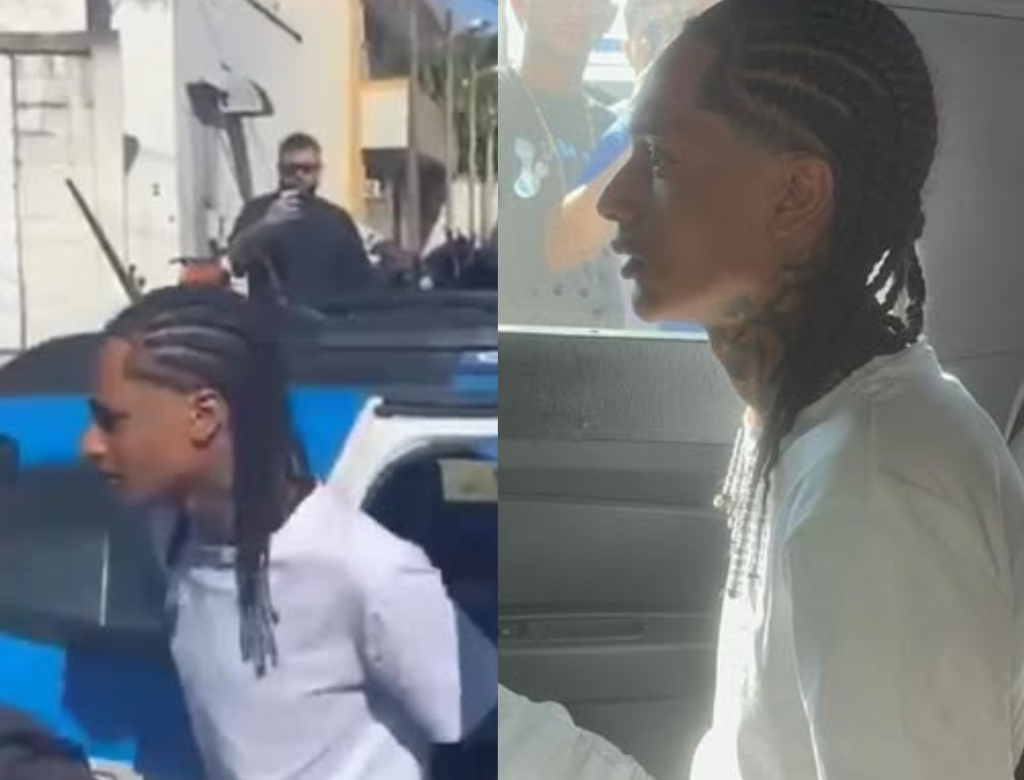 O rapper Oruam é preso no Rio de Janeiro