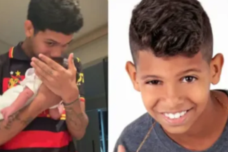 MC Bruninho surge com a filha no colo e reforça nova fase da vida após sucesso precoce no funk